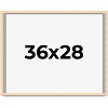 PosterPalooza | Classic Modern Yellow Picture Frame - UV Acrylic, Backing Board, Hanging Hardware Included - 2 of 4