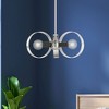 Livex Lighting Modesto 3 - Light Chandelier in  Brushed Nickel - 2 of 4