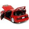1985 Mazda RX-7 RHD Red w/Graphics and Trix Rabbit Figure "Trix Cereal" "Hollywood Rides" Series 1/24 Diecast Model Car by Jada - 4 of 4