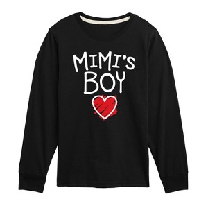 Boys' - Instant Message - Mimis Boy Long Sleeve Graphic T-Shirt - 1 of 4