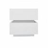 Conner High Glossy Nightstand with RGB Led Light and Bluetooth Control, Bedside Table with 2 Drawers - The Pop Home - 3 of 4