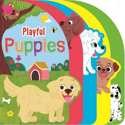 Playful Puppies - by  Igloobooks (Board Book)