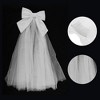 Unique Bargains Comb Wedding Veil White 1 Pc - 3 of 4