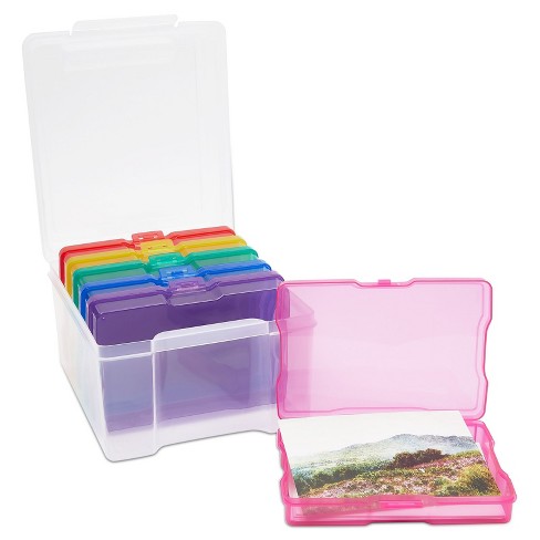 Puron X9x Video - Paper Junkie 7 Pack Plastic Storage Box For 4x6, 5x7 Photo With 6 Inner  Cases (7.3 X 8.2 X 5.5 In) : Target