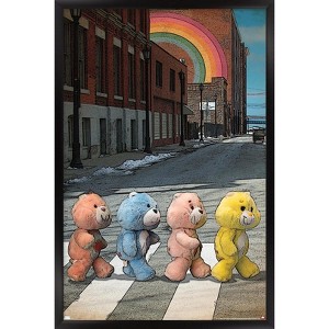 Trends International Care Bears - Abbey Road Framed Wall Poster Prints - 1 of 4