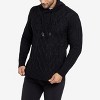 X RAY Men's Cable Knit Cowl Neck Sweater - 4 of 4