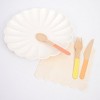 Meri Meri Neon Wooden Cutlery Set (Pack of 24) - 2 of 2