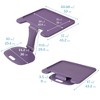 ECR4Kids The Surf Folding Portable Lap Desk, Large, 1-Piece - 2 of 4
