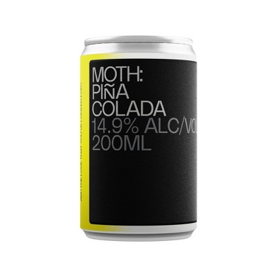 MOTH Drinks Pina Colada Rum - 4pk/200ml
