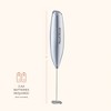 Handheld Milk Frother, Mini Foamer, Battery Operated Stainless Steel Drink Mixer for Coffee, Lattes, Cappuccino, Matcha, Chocolate - 4 of 4