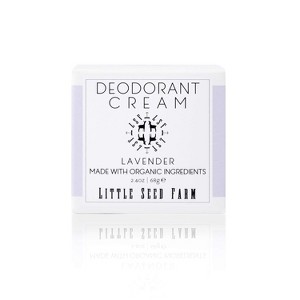Little Seed Farm All-Natural Deodorant Cream – (2.4 oz) | Aluminum-Free, Lavender Scented Deodorant for Women & Men - 1 of 2