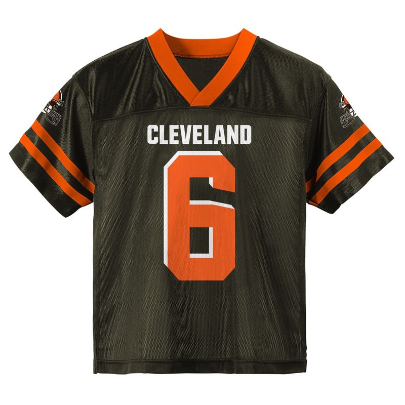 Cleveland Browns Toddler Player Jersey 3T, 2 of 4