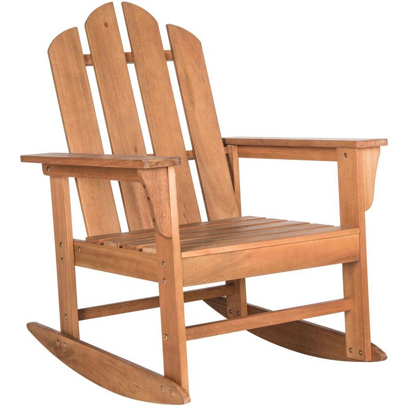 Moreno Rocking Chair - Natural - Safavieh., 4 of 8