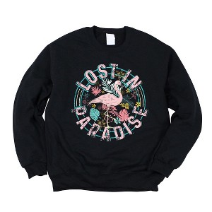 Simply Sage Market Women's Graphic Sweatshirt Lost In Paradise - 1 of 3