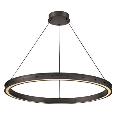 Fredrick Ramond Lighting Althea 1 - Light Chandelier in  Satin Black