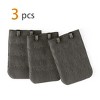 INSPIRE CHIC Women's Hooks Strap Adapter Underwear Bra Extender 3 Rows 2 Hooks - 2 of 4