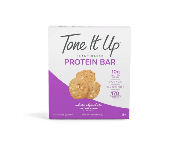 Tone It Up Protein Bars - White Chocolate Macadamia - 4ct
