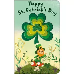 Happy St. Patrick's Day - (Shiny Shapes) by  Roger Priddy (Board Book)
