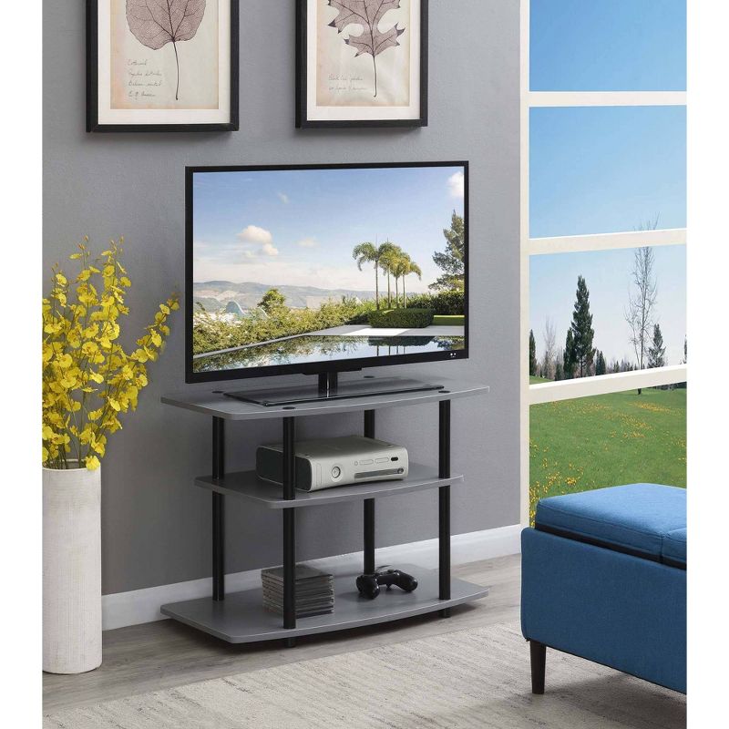 Designs2Go 3 Tier TV Stand for TVs up to 32" - Breighton Home, 3 of 7