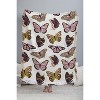 Jessica Molina Texas Butterflies Blush and Gold Woven Throw Blanket - Deny Designs - 3 of 4