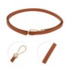 Unique Bargains Christmas Minimalist Thin Strap Festival Wrap Belt 1 Pc - 4 of 4