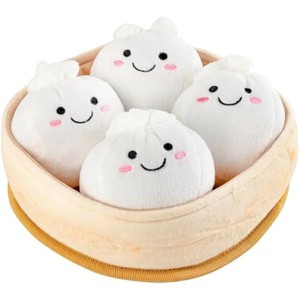 Dog Squeaky Toys, 5-Pack Interactive Dogs Toy, Stuffed Dog Chew Toys, Durable Plush Toy for Puppy, Small, Middle, Large Dogs - 1 of 1