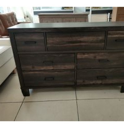 Modern 7-Drawer Dresser for Bedroom,Wooden Chest of Drawers with Metal Handles, Storage Organizer  for Living Room,Closet,Entryway,Nursery