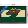 Trends International NHL Minnesota Wild - Logo 21 Framed Wall Poster Prints - 3 of 4