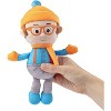 Blippi 7" Blippi & Snowman Plush, 2-Pack Set- Officially Licensed - Quality Soft Stuffed Animal Figure Toy- Gift for Kids, Boys & Girls, 12 mo+ - 4 of 4