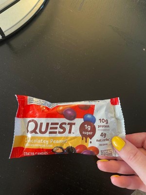 Chocolatey Coated Peanut Candies – Quest Nutrition