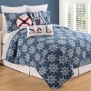 C&F Home 18" x 18" Better On The Boat Printed and Embroidered Throw Pillow - 2 of 4