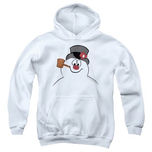 Boys’ Frosty The Snowman Frosty Face Hooded Sweatshirt - 1 of 4