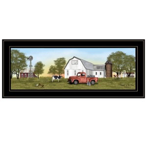 Summer on the Farm Framed Wall Art,Modern Home Decor Framed Print for Living Room, Bedroom & Farmhouse Wall Decoration by Billy Jacobs - 1 of 4