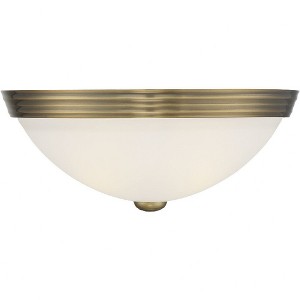 Savoy House NULL 2 - Light Flush Mount in  Warm Brass - 1 of 4