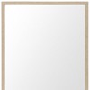 HomeRoots 32" Tan Framed Bathroom Vanity Mirror - 4 of 4