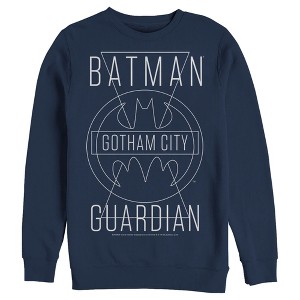Men's Batman Gotham City Guardian Sweatshirt - 1 of 3