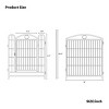 LAOTIES 32" Metal Dog Playpen,8-Panel Foldable Pet Fence with Door,Indoor And Outdoor Exercise Pen for Small,Medium And Large Dogs - 4 of 4