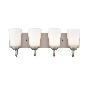 Millennium Lighting Ivey Lake 4 - Light Vanity in  Satin Nickel - 1 of 1