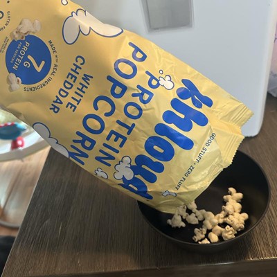 Khloud White Cheddar Protein Popcorn - 4oz : Target