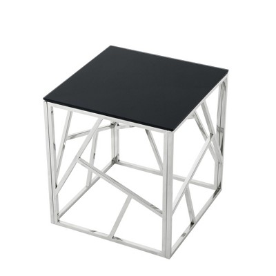 NicBex Modern 48" Rectangle Coffee Table with Geometric Metal Frame for Living Room and Bedroom