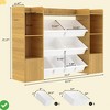 Kids Toy Storage Organizer w/ 8 Multi-Color Removable Bins Kid Bookshelf and Toy Storage w/2 Storage Cubbies - 2 of 4