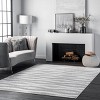 Nuloom Tristan Contemporary Waves Area Rug, 4' x 6', Gray - 2 of 4