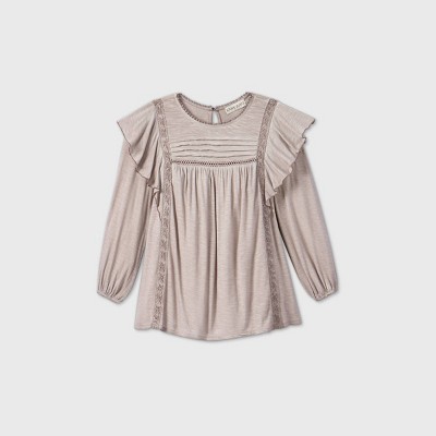 ruffle sleeve top target