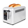 Kalorik 2-Slice Rapid Toaster with LCD Display Stainless Steel - 4 of 4