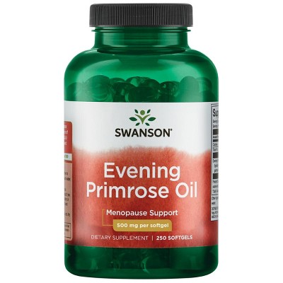 Swanson Evening Primrose Oil 500 mg 250 Softgels.