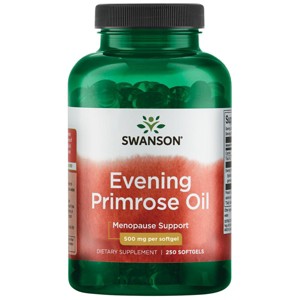 Swanson Evening Primrose Oil 500 mg 250 Softgels. - 1 of 2