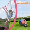 10ft Outdoor Trampoline with Net Enclosure, Curved Poles and Safety Pad, ASTM Approved - 4 of 4