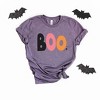 Simply Sage Market Women's Boo Colorful Stars Short Sleeve Graphic Tee - 2 of 4