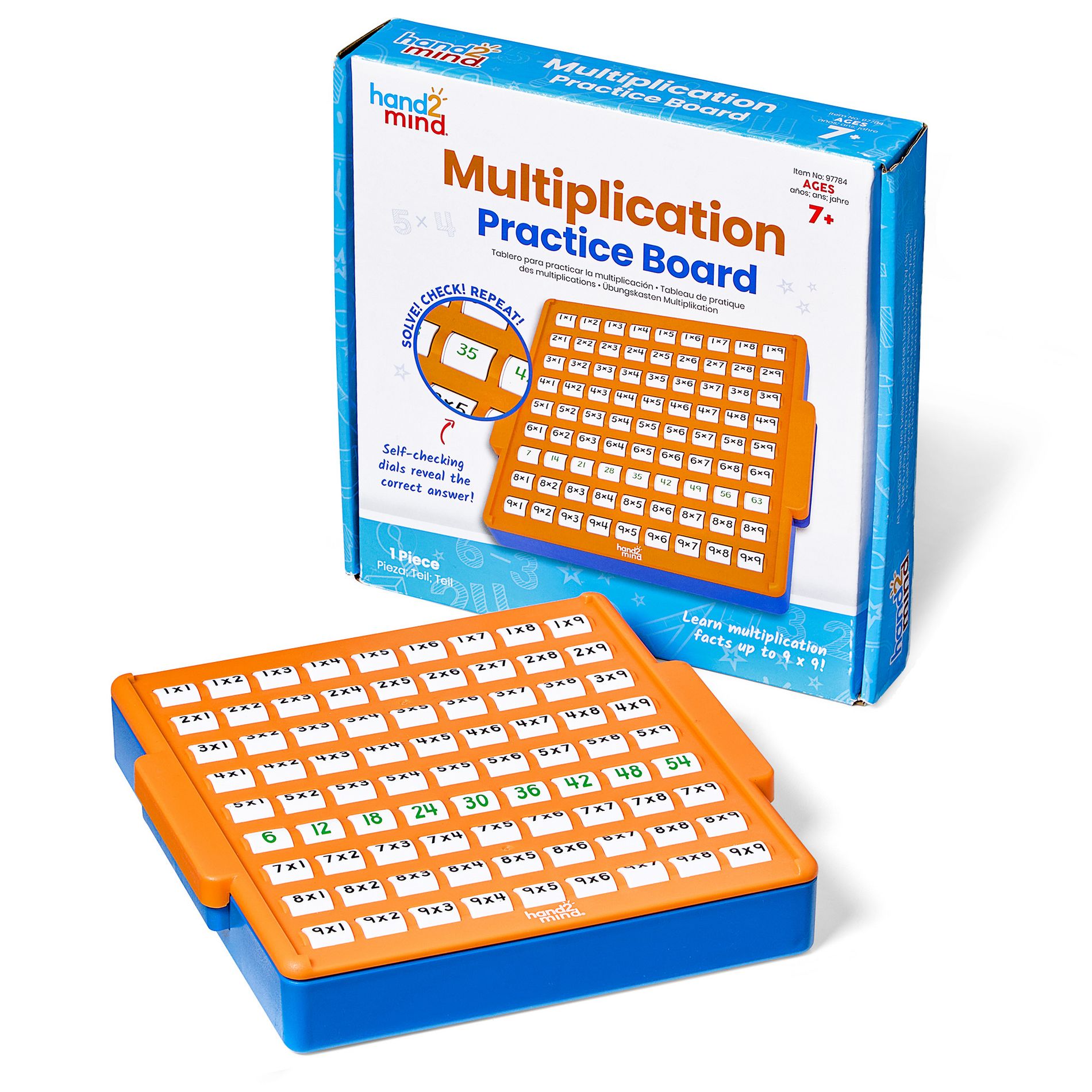 Hand2Mind Multiplication Practice Board Teacher Supplies
