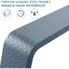 Acekool Trailer Fenders (2-Pack) - Fits 13"-15" Wheels on Tandem Axles, 12-Gauge Steel, 73"x10"x13" Unpainted - 4 of 4